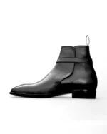 Men's Handmade Black Patina Jodhpurs Leather Boots - Classic & Timeless Style